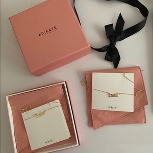 Babe Necklace and best set of 2, aurate, new